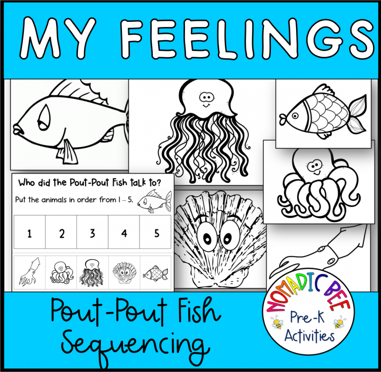 The Pout-Pout Fish Sequencing Activity - NBpreKactivities