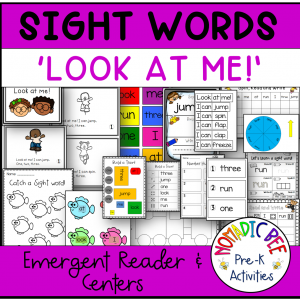 Sight Words Emergent Reader & Centers