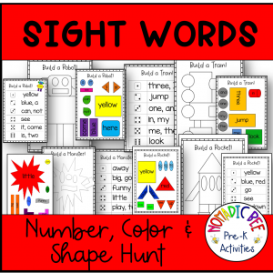 Sight Words Centers