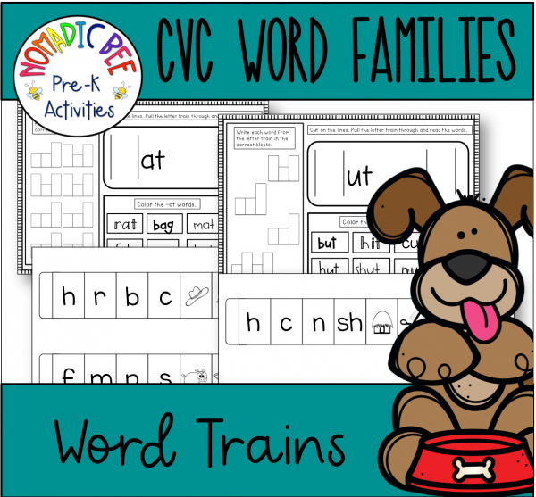CVC Word trains