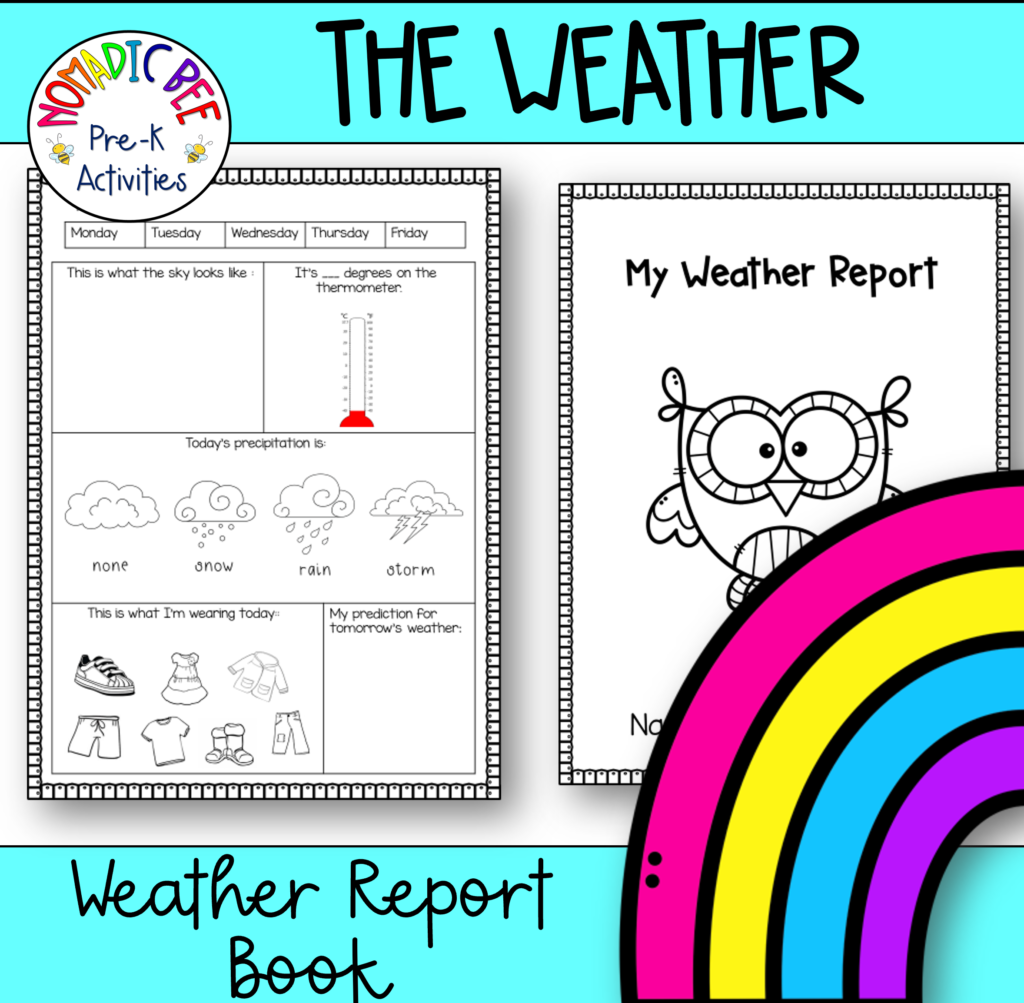 Daily Weather Report Workbook - NBpreKactivities