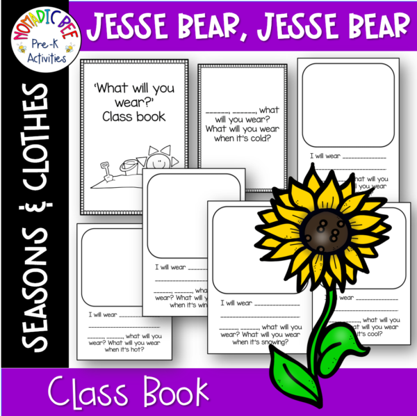 Jesse Bear Class Book