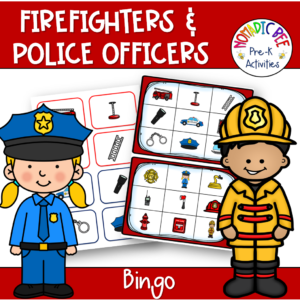 Firefighters and Police Officers Bingo