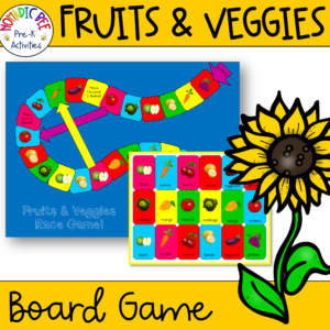 Fruits & Veggies Board Game