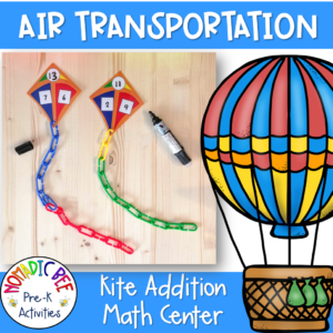 Transportation Themed Math Center