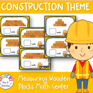 Construction Theme Math Center