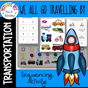 We All Go travelling by extension activity