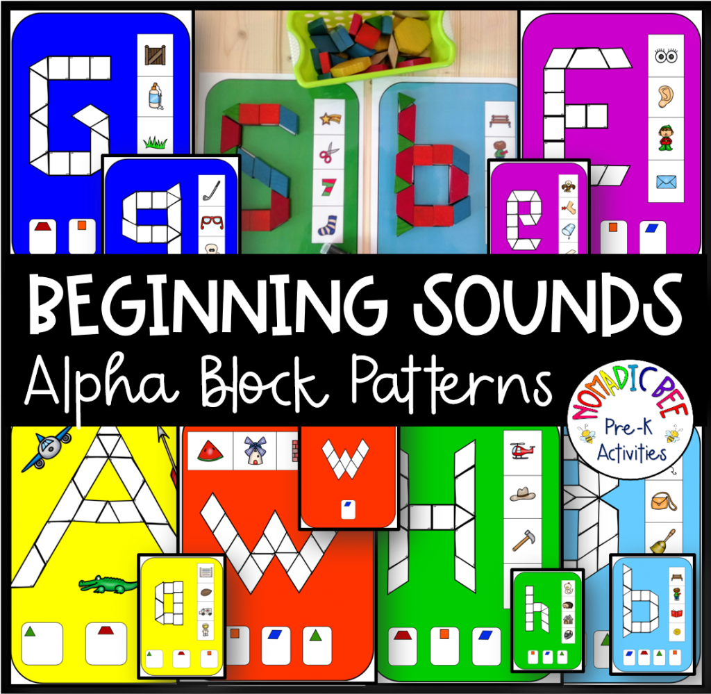 Letter Sounds Alpha Block Patterns