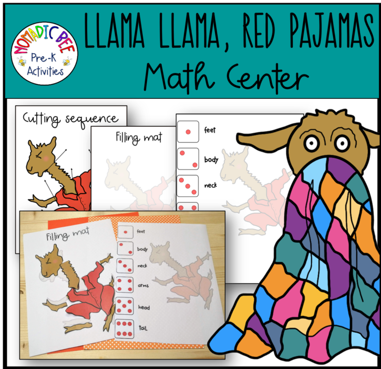 Llama Llama Red Pajamas Printables NBpreKactivities