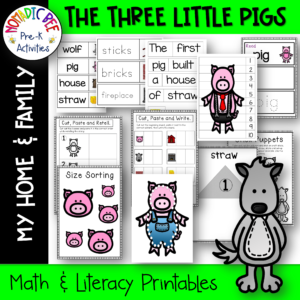 Three Little Pigs Activities & Printables