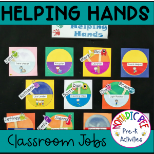 Classroom Jobs Helping Hands