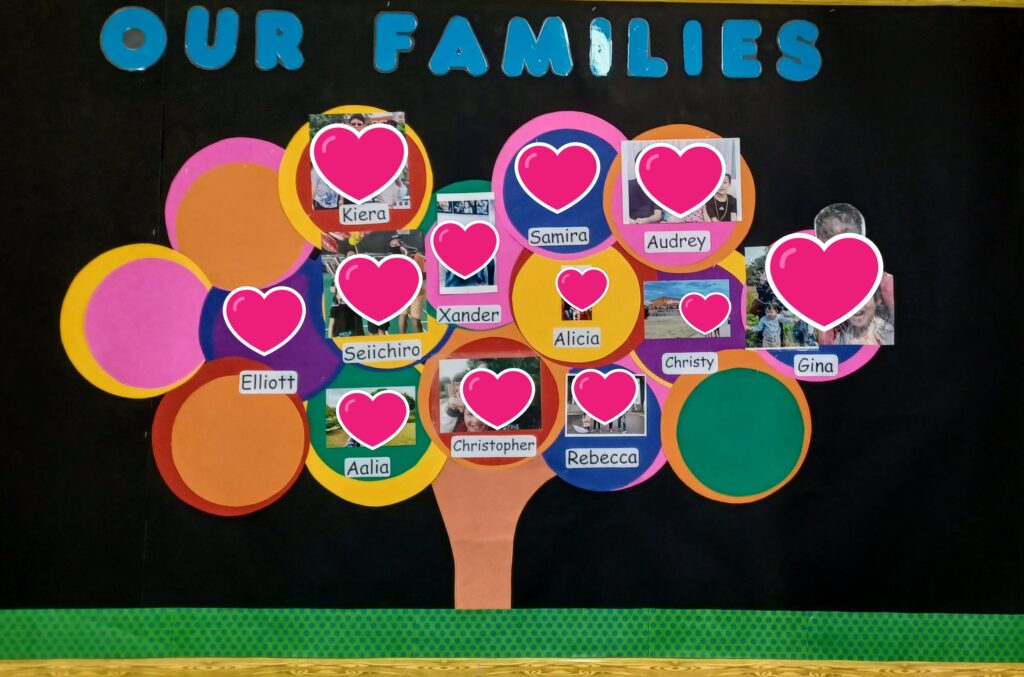 Our families Bulletin Board