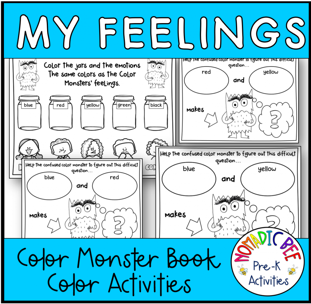 Color Monster Extension Activities