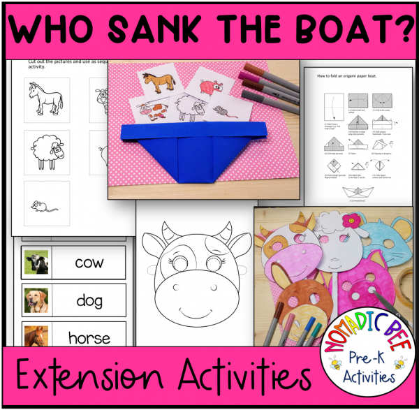 Who Sank The Boat Activities