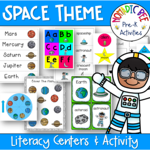 Space Theme Literacy