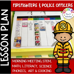 Firefighters and Police Officers Free Lesson Plan