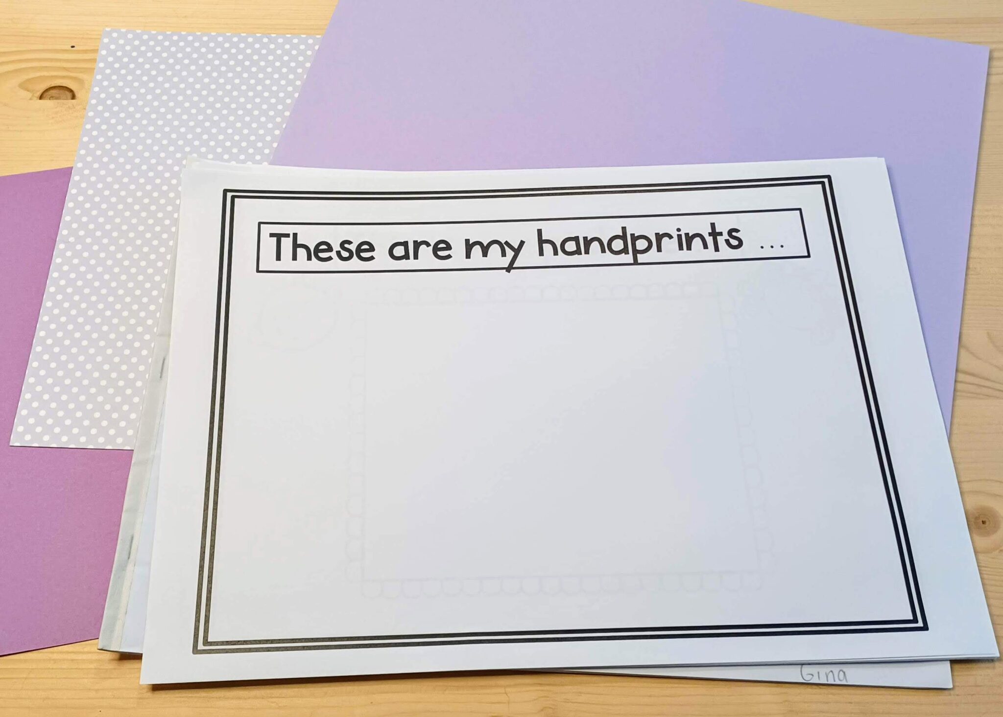 All About Me Printable book - NBpreKactivities