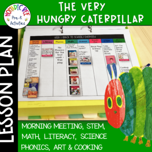 The Very Hungry Caterpillar Free Lesson Plan