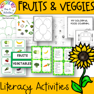 Fruits & Vegetables Printables