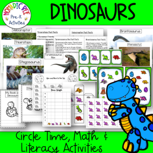 Dinosaurs Math & literacy