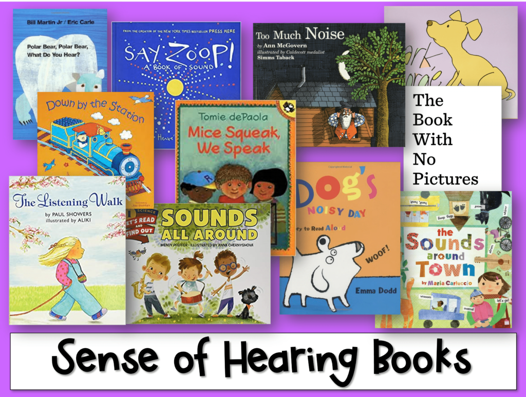 Sense of Hearing Books for kids