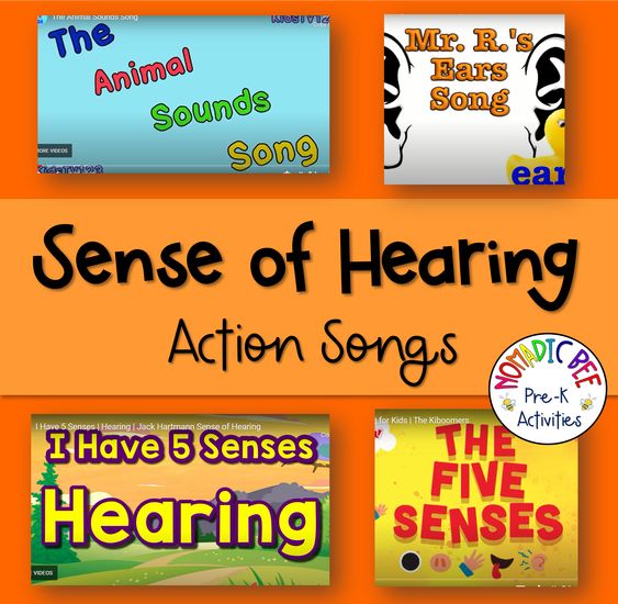 Sense of Hearing Action Songs