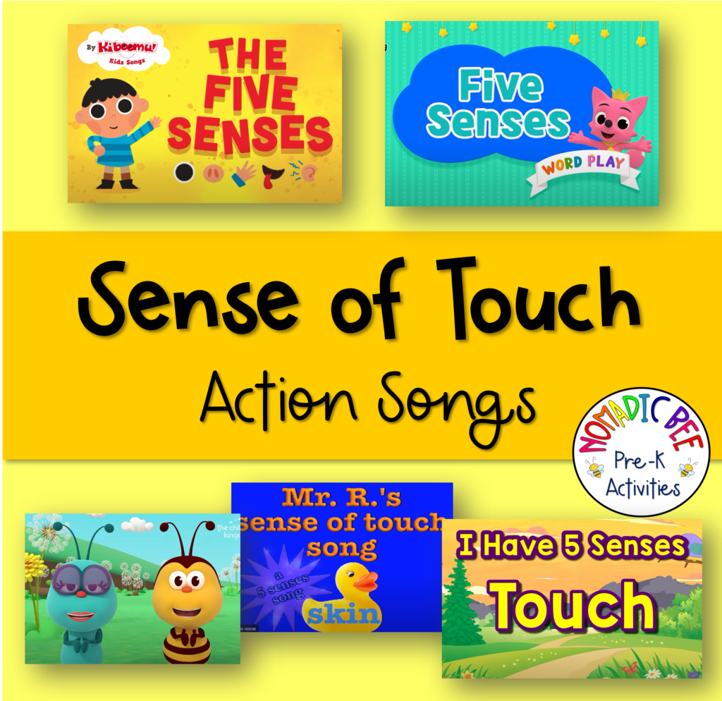 Sense of Touch Action Songs
