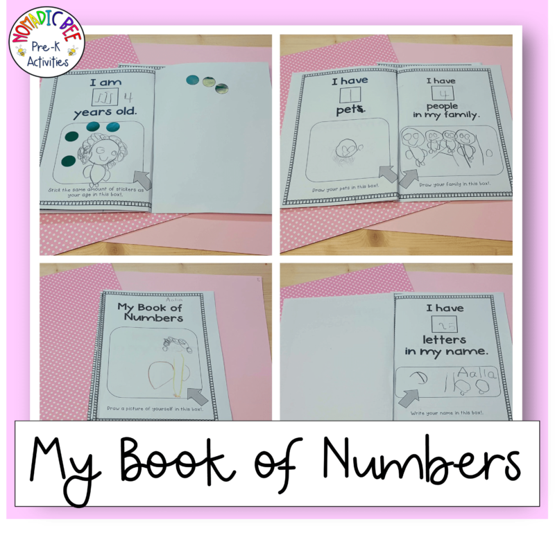 My Book of Numbers Printable - NBpreKactivities