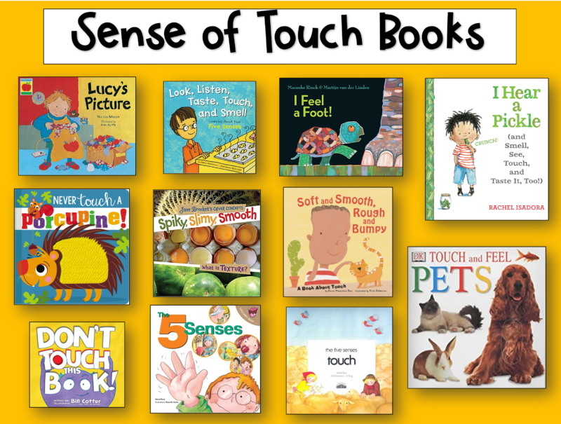 Sense of Touch Books for Kids - NBpreKactivities