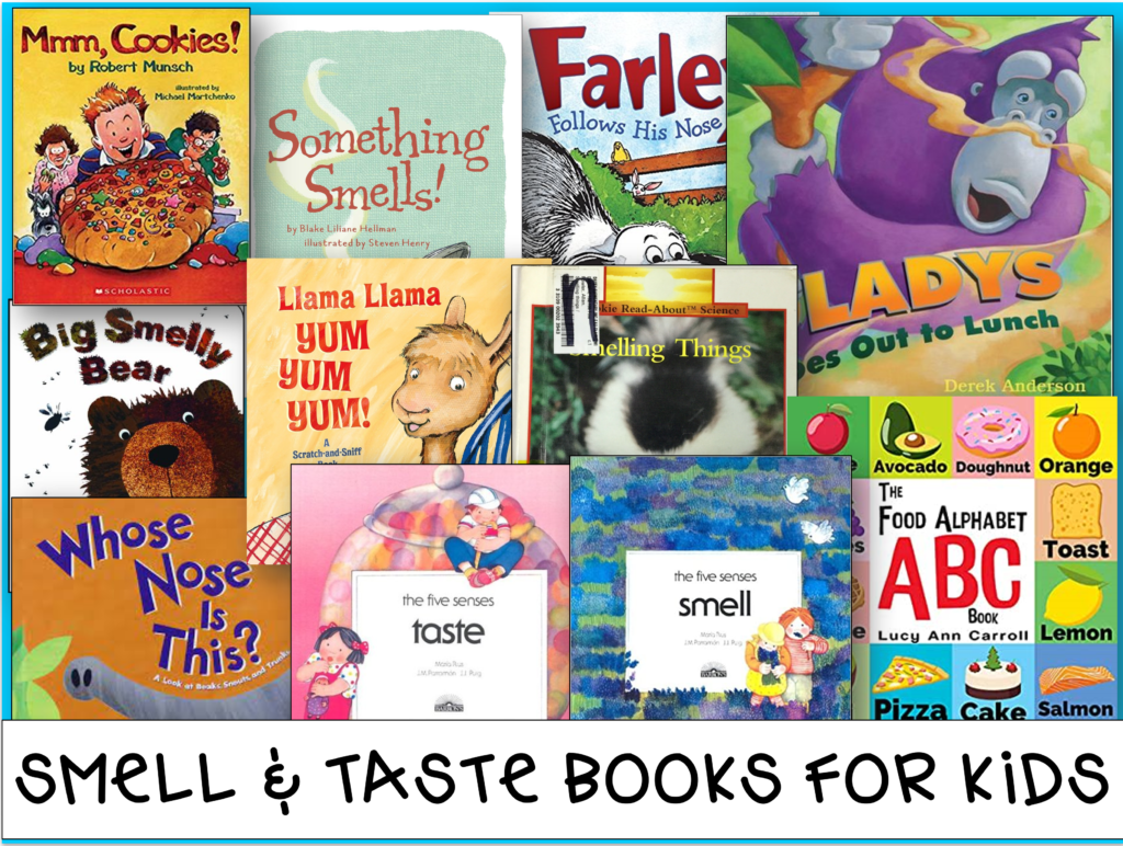 Smell and Taste books for kids