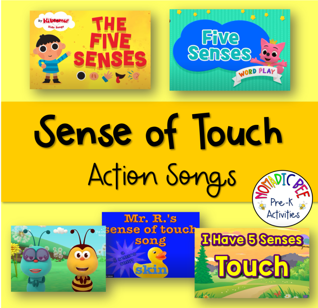 My 5 Senses Printables & Activities