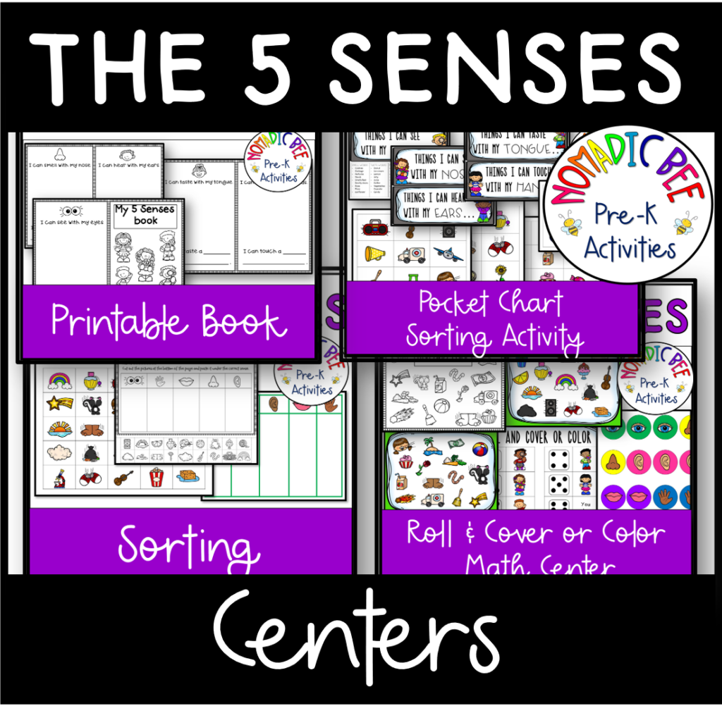 The 5 Senses Printables & Activities