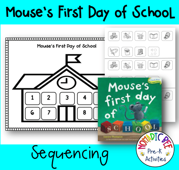 Mouse's First Day of School Printable