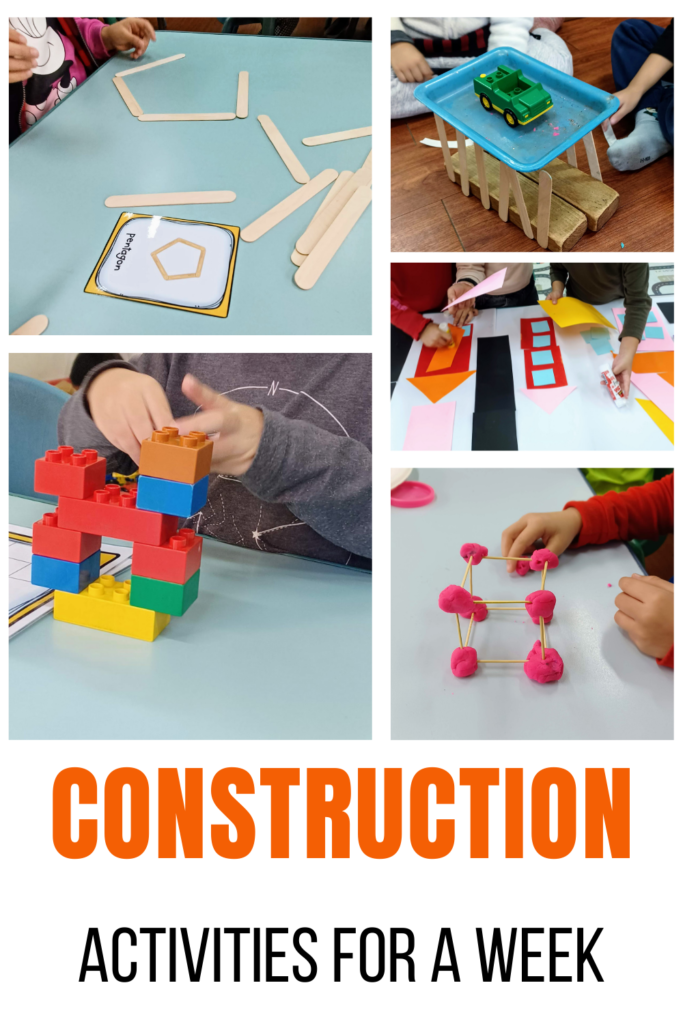 Construction Themed Free lesson Plan