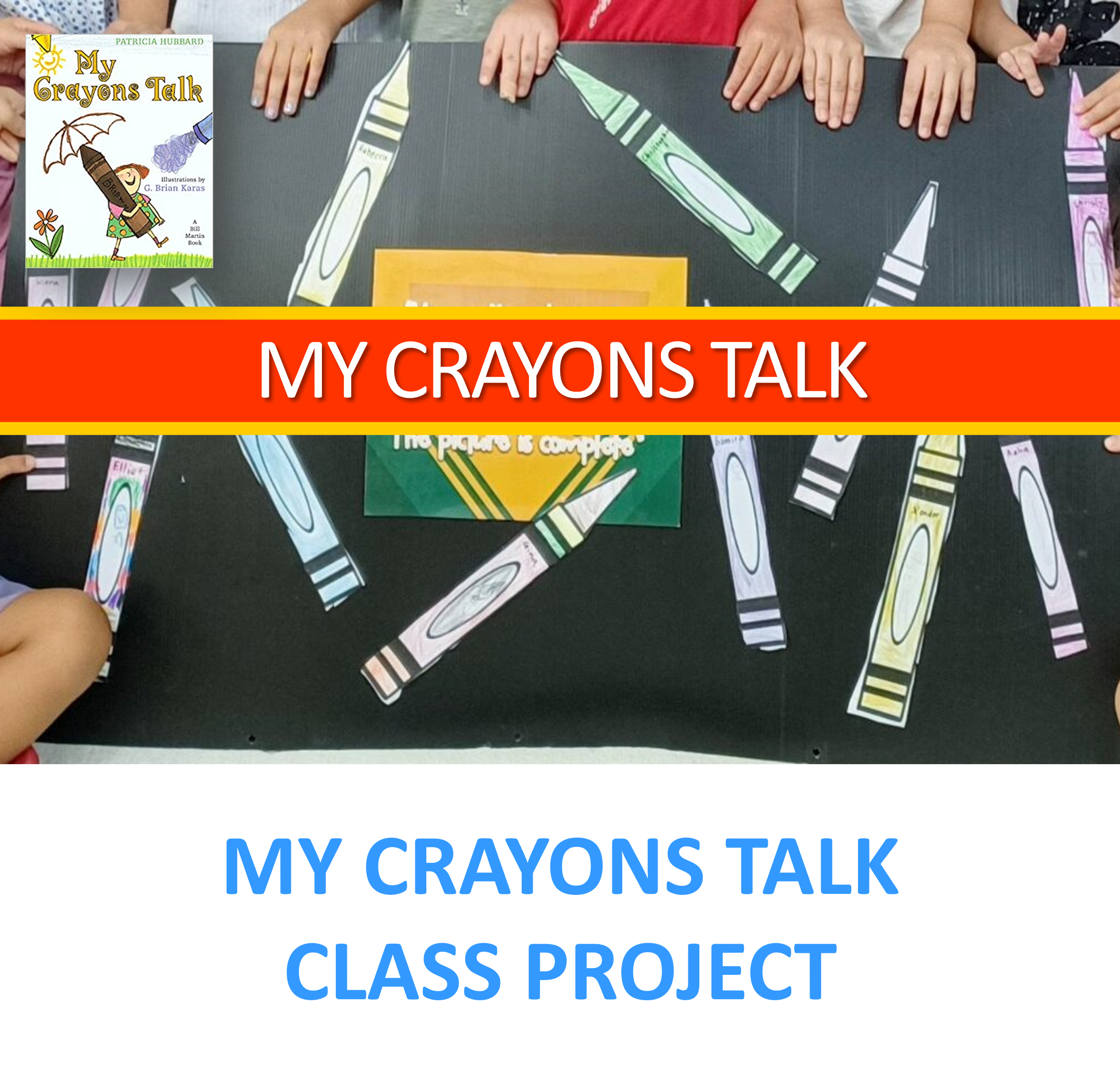 My Crayons Talk Activities