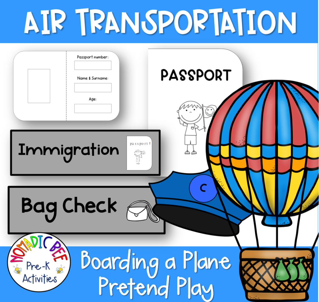 Air Transportation Pretend Play