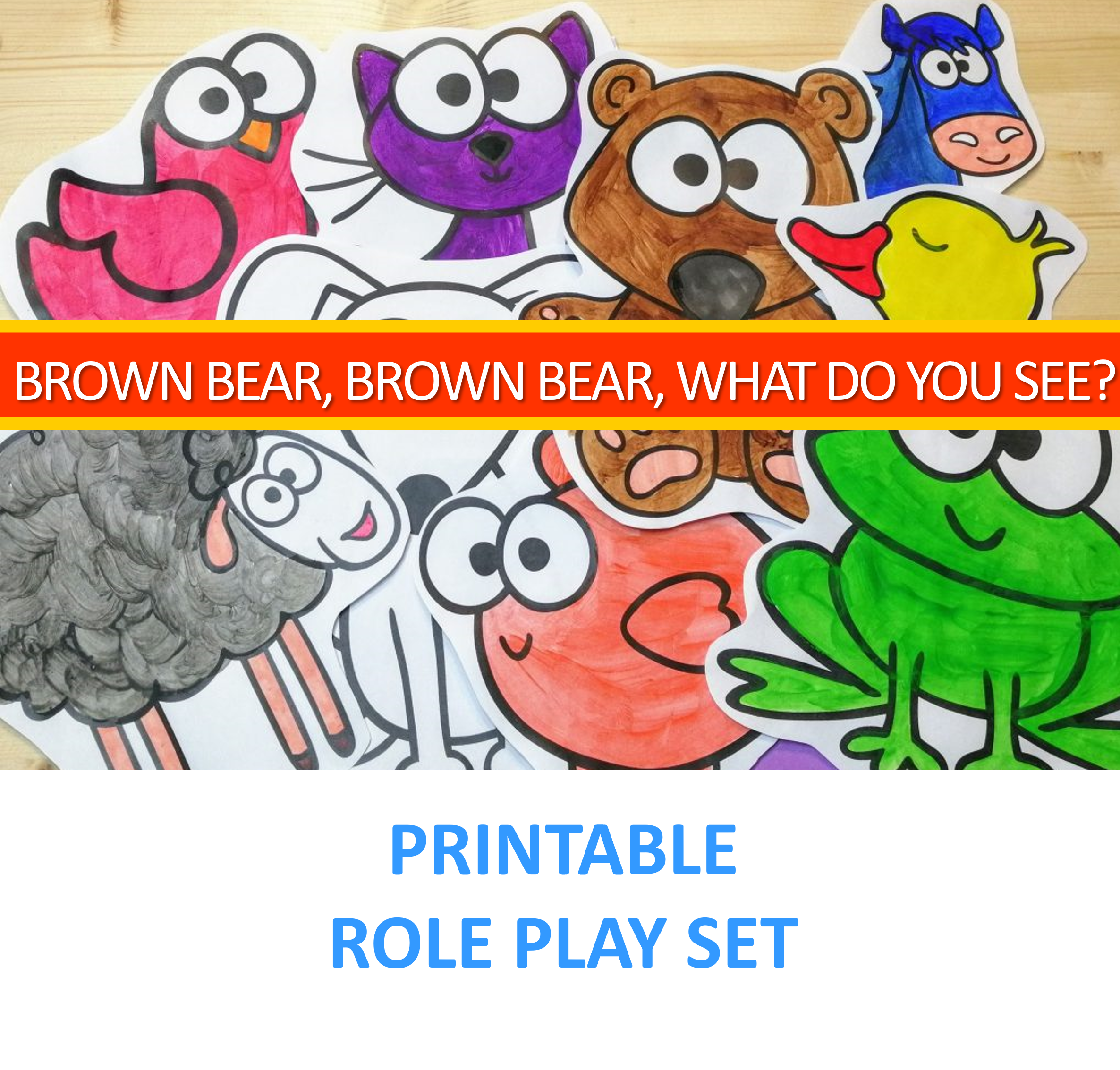 Brown Bear Brown Bear Printables