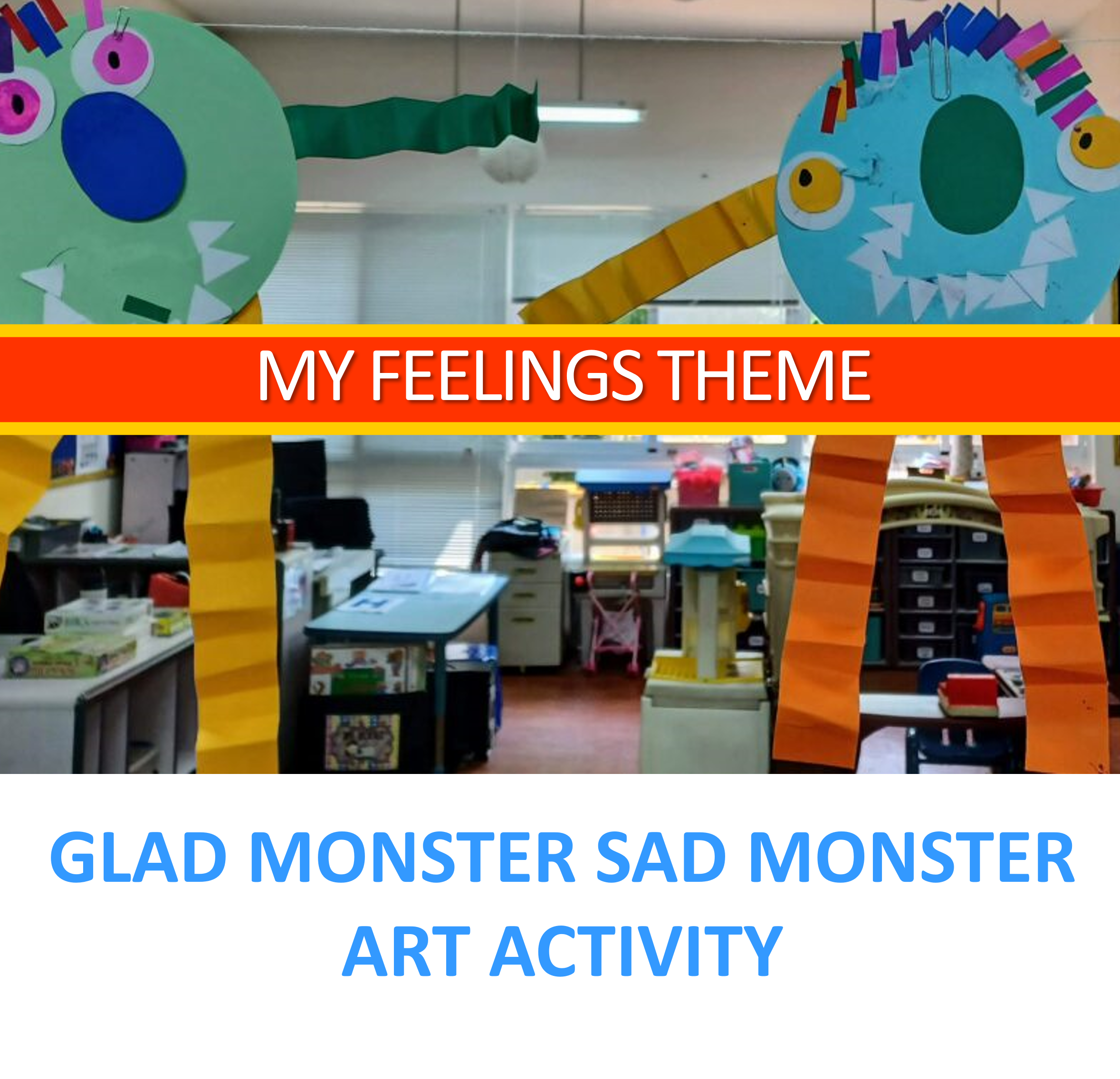 Glad Monster Sad Monster Activities