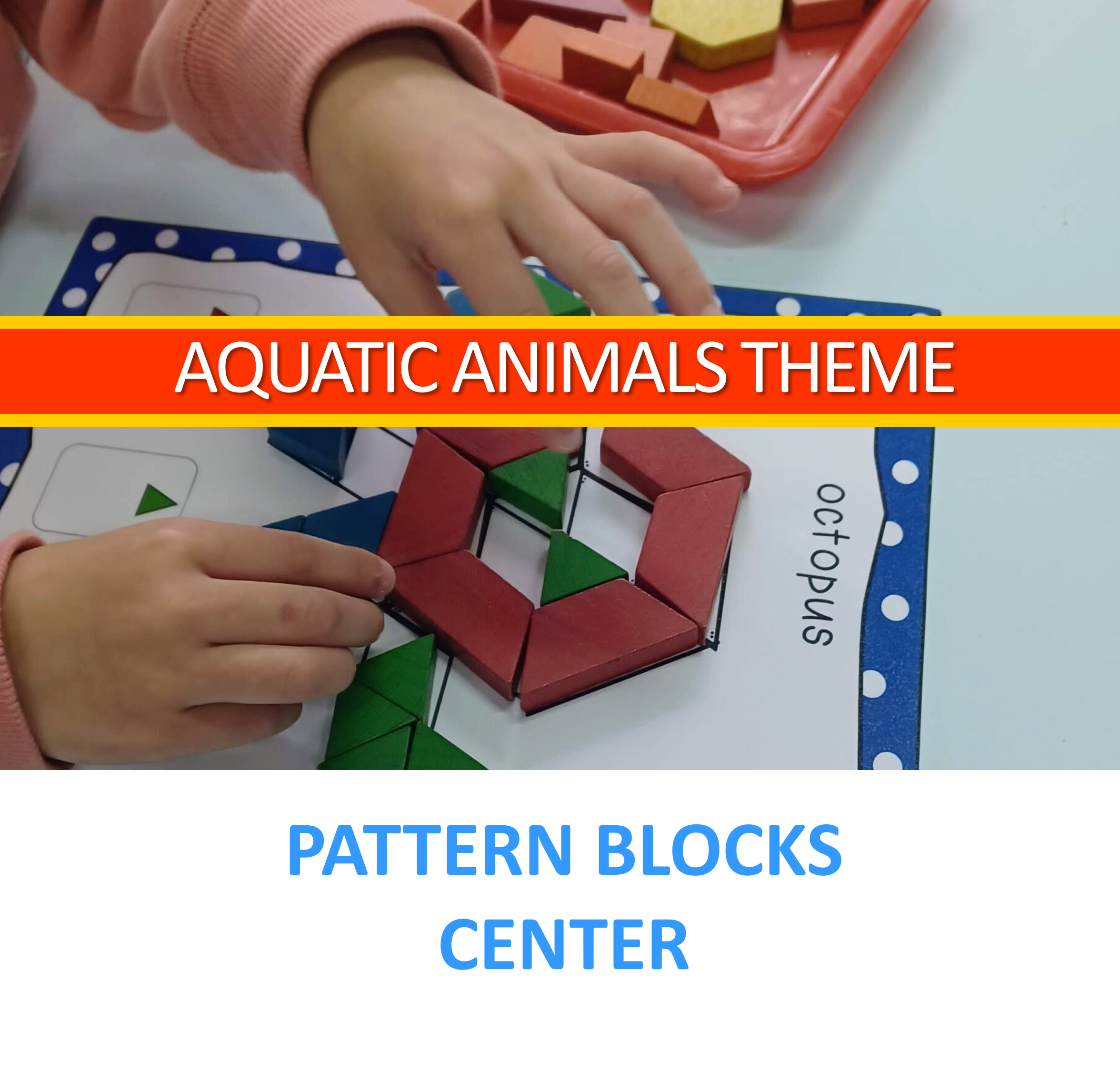 Aquatic Animals math Center