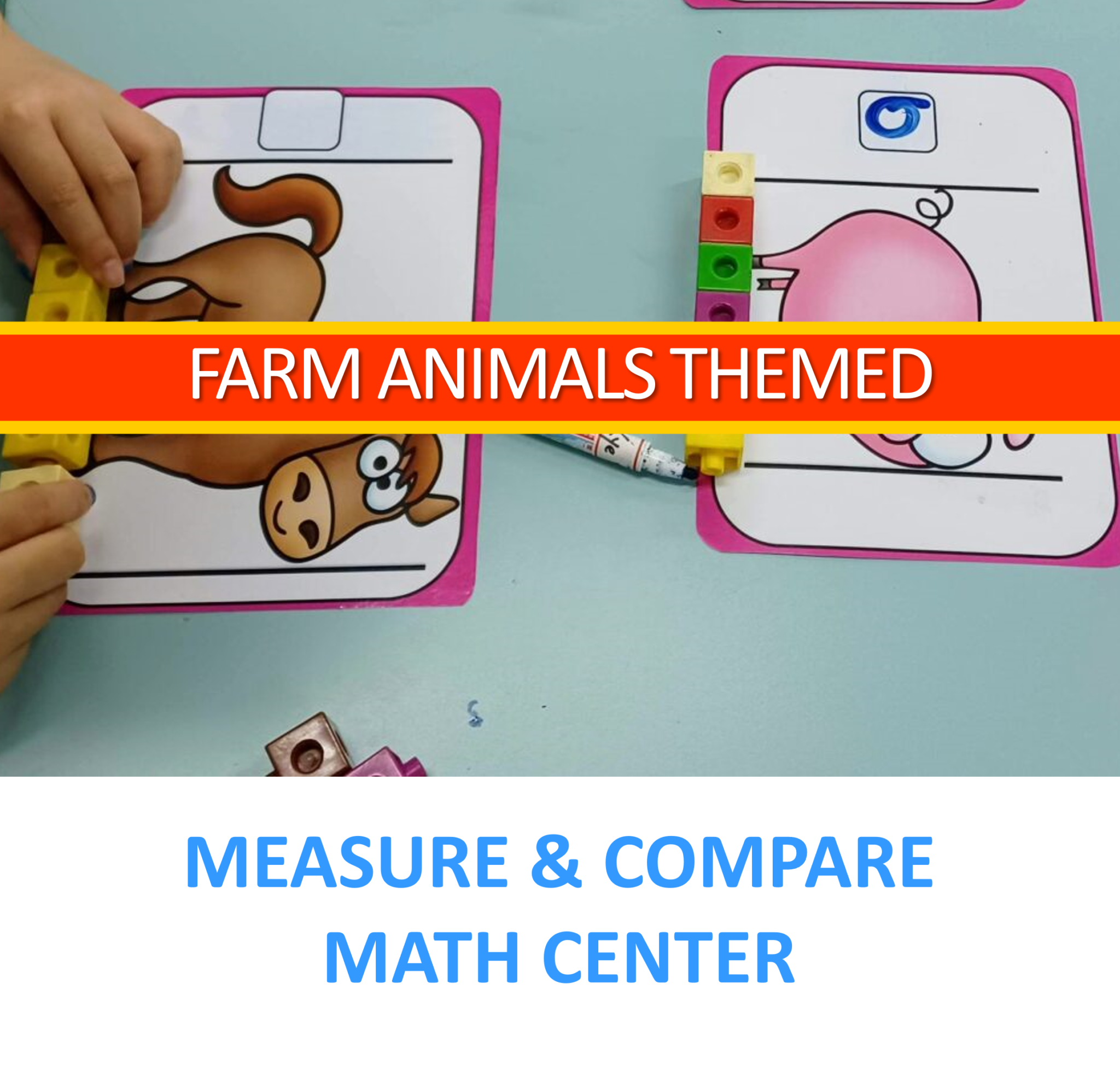 Farm Animals Themed Math