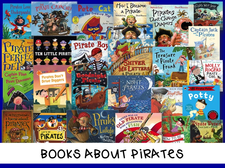 Pirates Themed Booklist for Kids