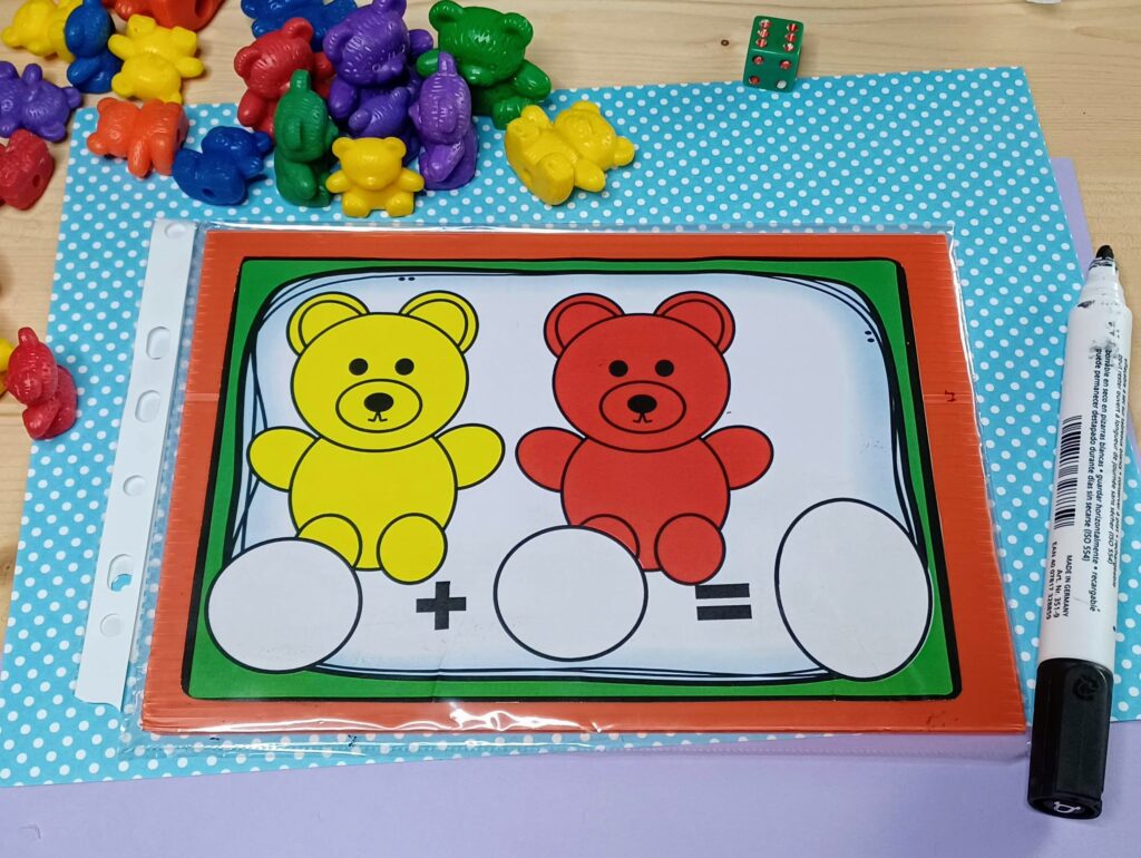 Teddy Bear Counters Math Centers