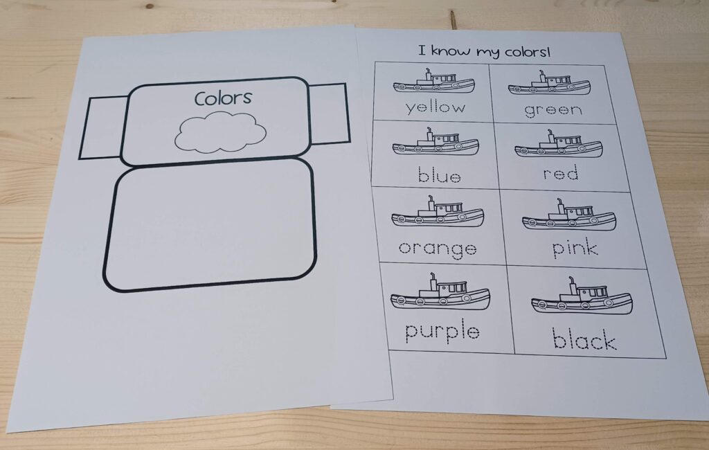 Water Transportation themed activities & printables