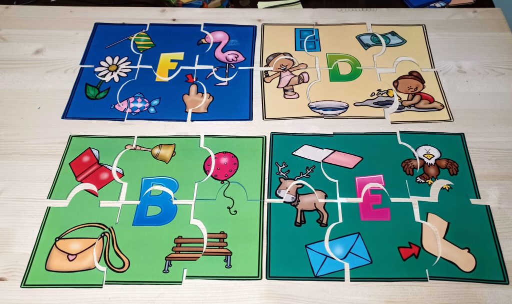 Alphabet Letter Puzzles