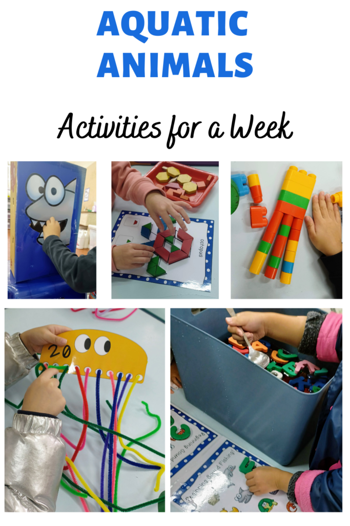 Water Animals Printables & Activities