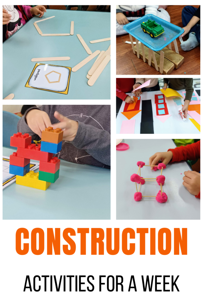 Construction Themed Printables & Activities