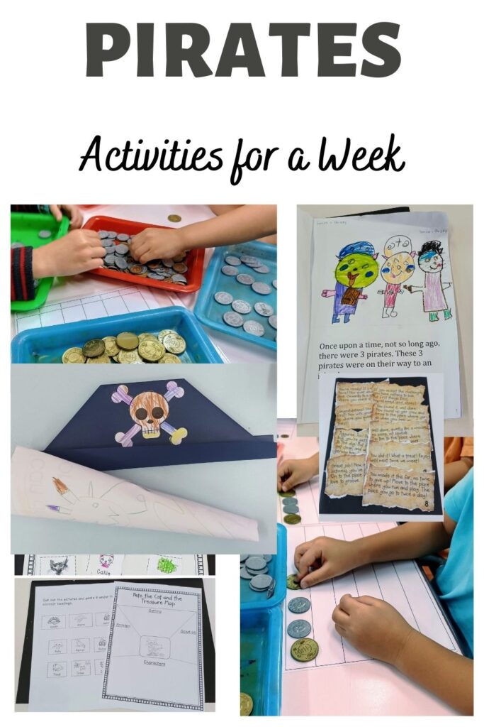 Pirate themed activities & printables