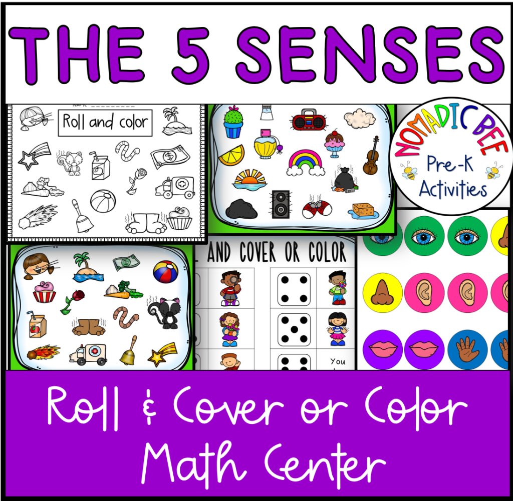 My 5 Senses Printables & Activities