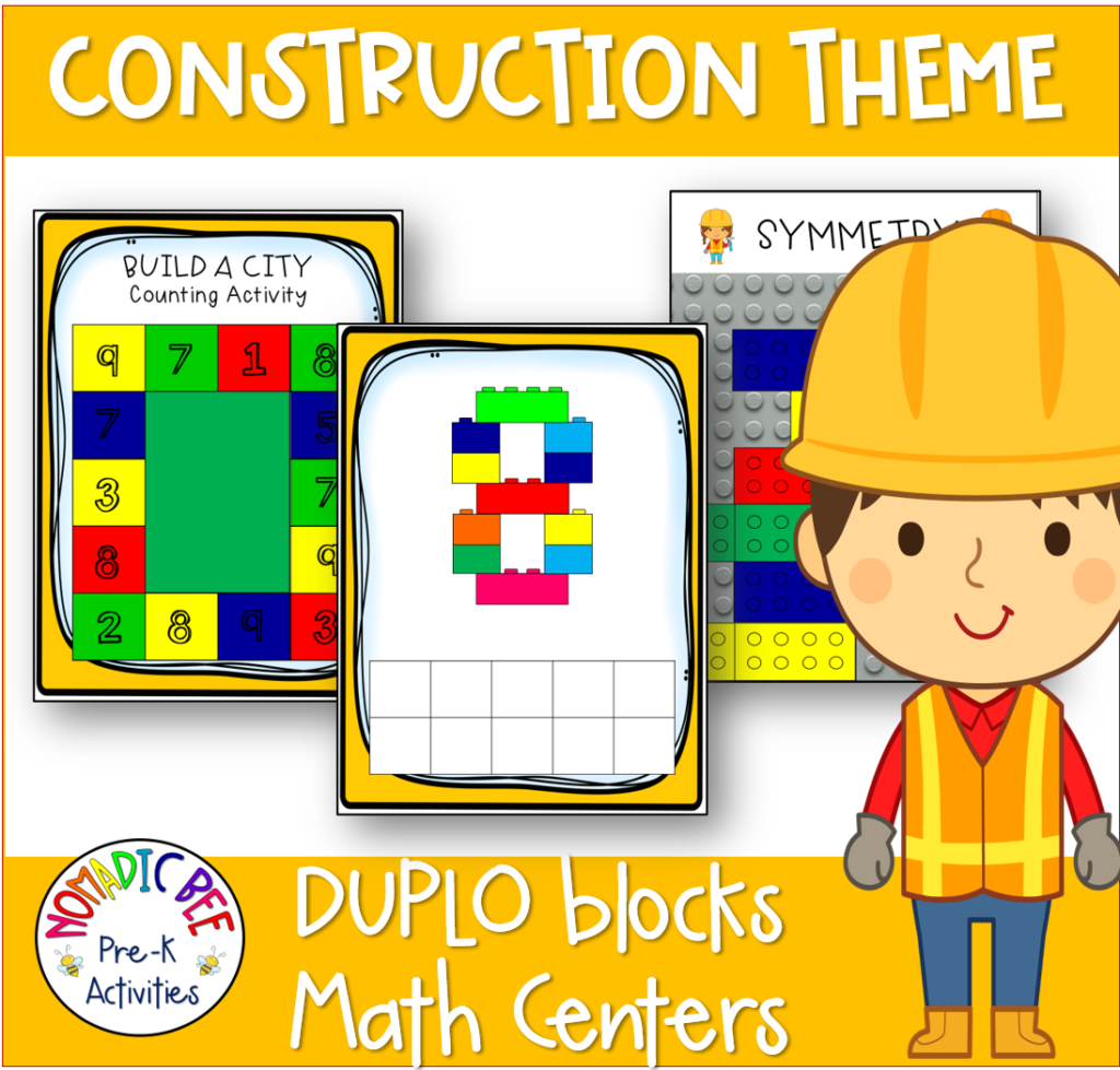 Construction Theme Printables & Activities