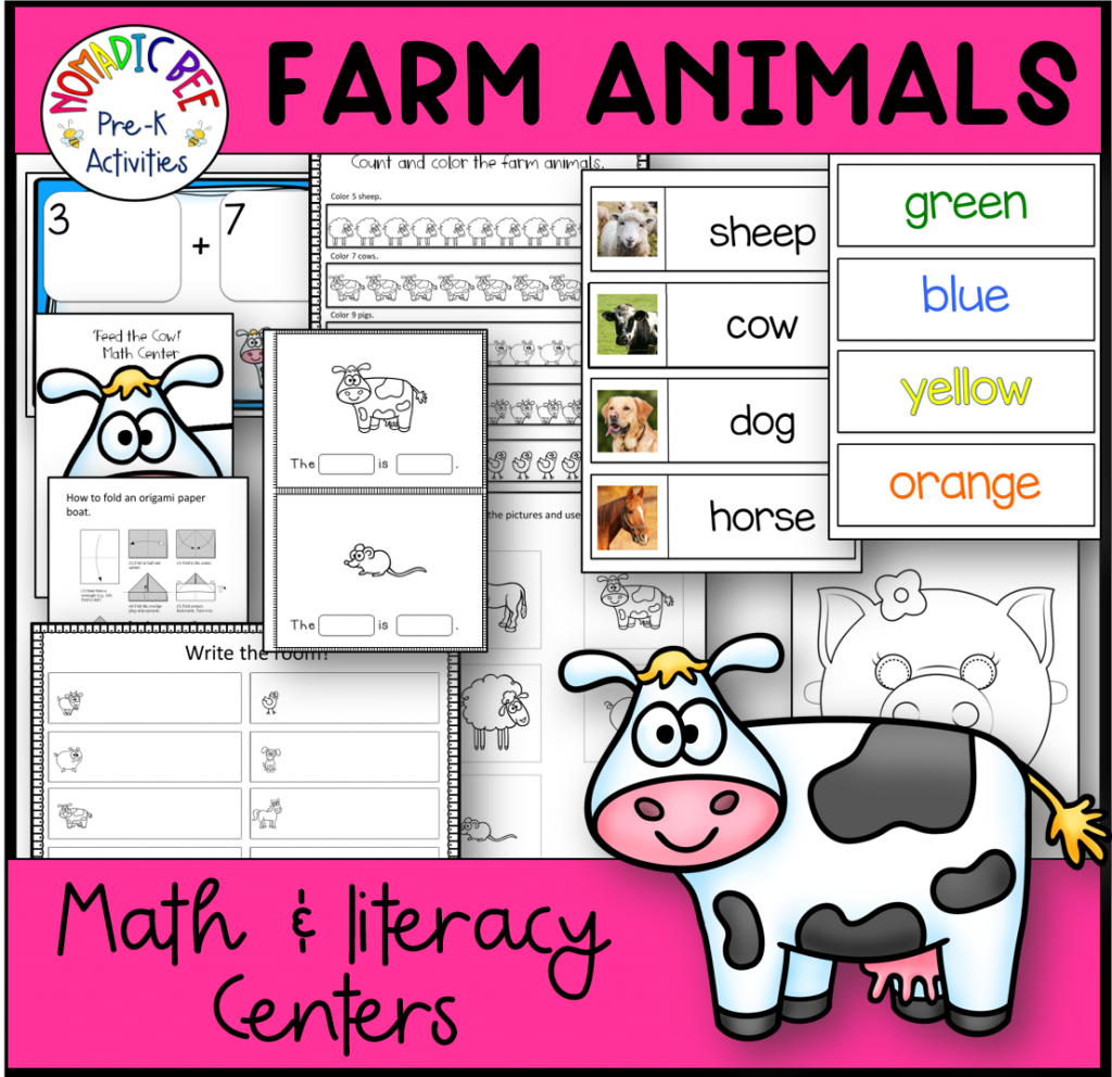 Farm Animals Themed Activities